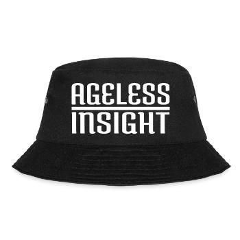 cultivating wisdom wisdom quotes gift idea - Bucket Hat - black - Front - Lela (165cm)