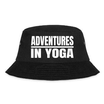 funny present happy funny sayings quote - Bucket Hat - Schwarz - Vorne - Lela (165cm)