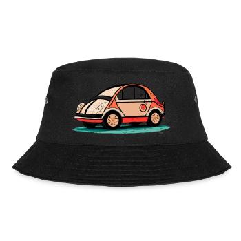 Pink Car - Bucket Hat - black - Front - Lela (165cm)