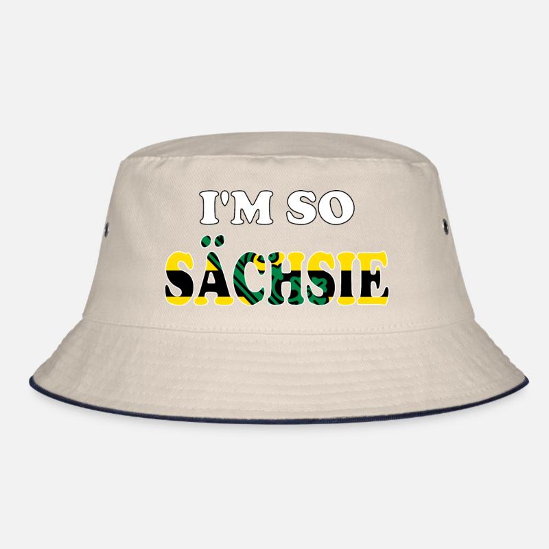 I'm so Sächsie lustiger Sachsenspruch Bucket Hat