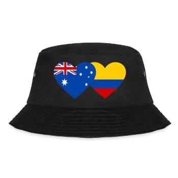 Drapeau de l’Australie et de la Colombie - Bob - noir - Devant - Lela (165cm)