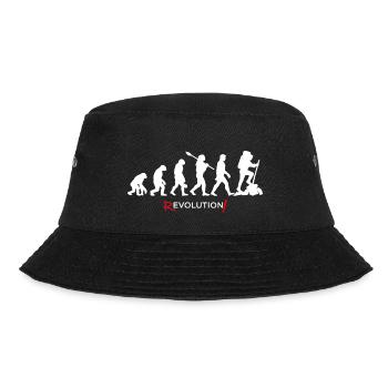 Revolution - Herren Evolution Fun Twist 27 - Bucket Hat - Schwarz - Vorne - Lela (165cm)