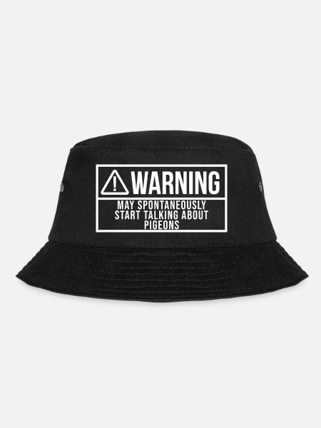 Taube Taube - Bucket Hat - Schwarz
