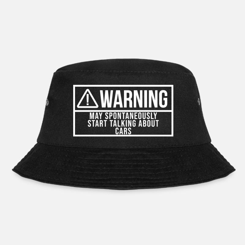 Car - Bucket Hat - black