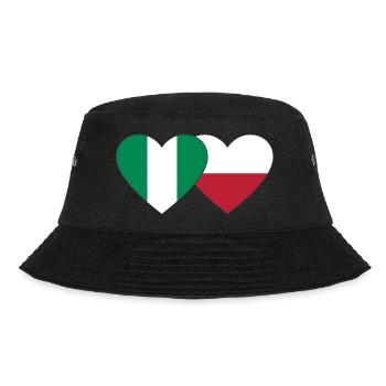 Nigeria Pologne Drapeau Coeur - Bob - noir - Devant - Lela (165cm)