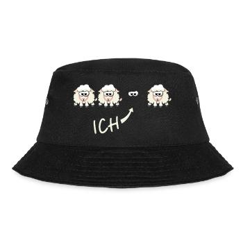 Das schwarze Schaf der Familie - Bucket Hat - Schwarz - Vorne - Lela (165cm)