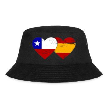 Chili Espagne drapeau coeur utilisé - Bob - noir - Devant - Lela (165cm)