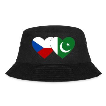 République tchèque Pakistan Drapeau Coeur - Bob - noir - Devant - Lela (165cm)