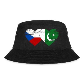 République tchèque Drapeau pakistanais coeur utilisé - Bob - noir - Devant - Lela (165cm)