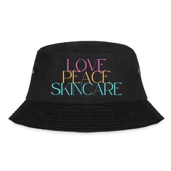 Love Peace Skincare - all you need - Bucket Hat - Schwarz - Vorne - Lela (165cm)