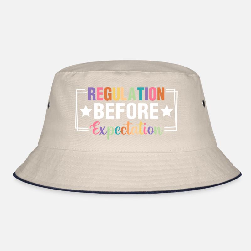 Regulation before Expectation Pedagogy Bucket Hat