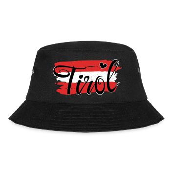Flag Austria Tyrol - Bucket Hat - black - Front - Lela (165cm)