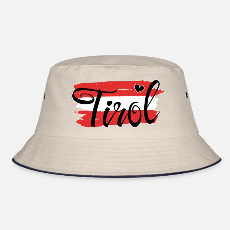 Flag Austria Tyrol Bucket Hat