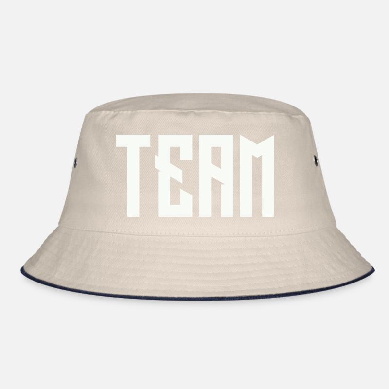 TEAM Block lettering Bucket Hat