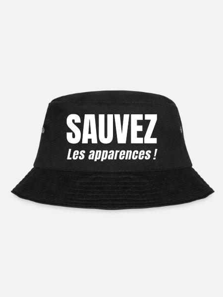 SAVE APPEARANCES! - Bucket Hat - black