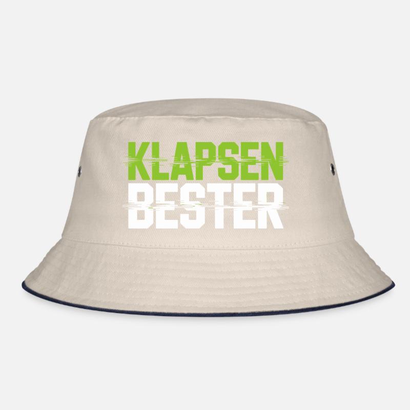 Klapsenbester Durchgeknallt Irrenhaus Büro Spruch Bucket Hat