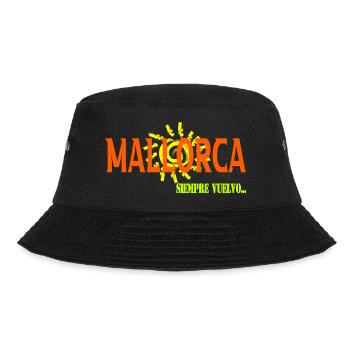Mallorca - Bucket Hat - Schwarz - Vorne - Lela (165cm)