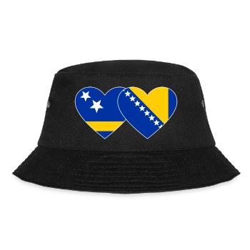 Curaçao_Bosnien_Flagge_Herz - Bob - noir - Devant - Lela (165cm)