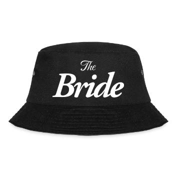 The Bride - Bucket Hat - Schwarz - Vorne - Lela (165cm)