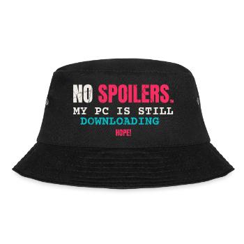 No Spoiler Videogame - Bucket Hat - Schwarz - Vorne