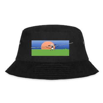 piccolo comin to you - Bucket Hat - Schwarz - Vorne - Lela (165cm)