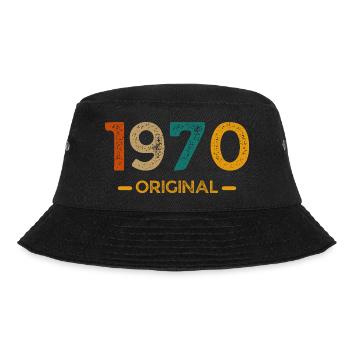 1970 Original - Bucket Hat - Schwarz - Vorne - Lela (165cm)