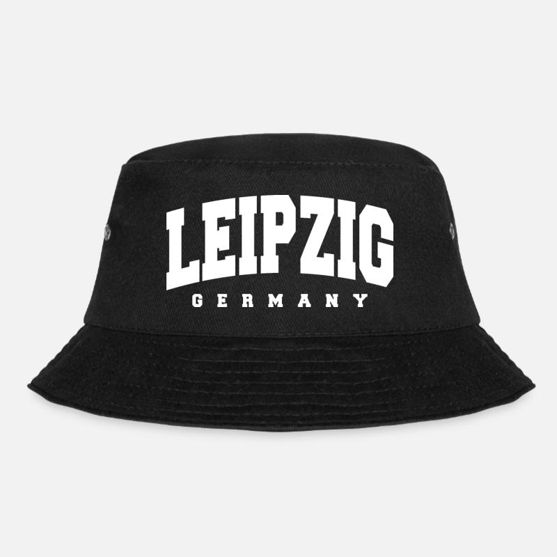 Leipzig - Bucket Hat - Schwarz