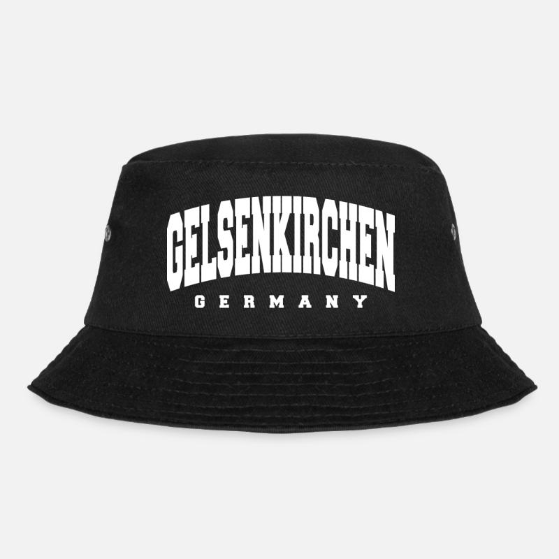 Gelsenkirchen - Bucket Hat - Schwarz