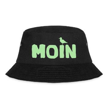 Moin la mouette - Idée cadeau chemise - Bob - noir - Devant - Lela (165cm)