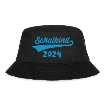 1. KLASSE EINSCHULUNG SCHULKIND 2024 - Bucket Hat - Schwarz - Vorne - Lela (165cm)