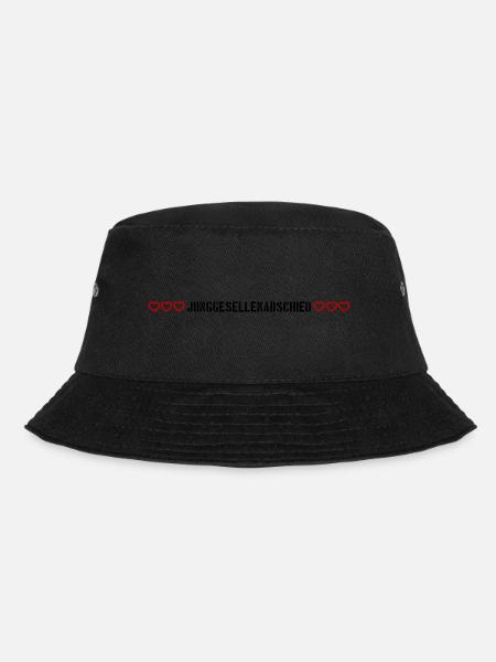 Junggesellenabschied herzchen - Bucket Hat - Schwarz
