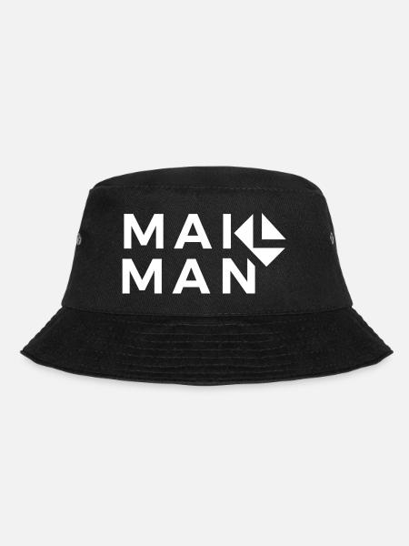 Mail Man - Postbote - Bucket Hat - Schwarz