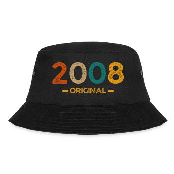 Original 2008 - Bucket Hat - Schwarz - Vorne - Lela (165cm)