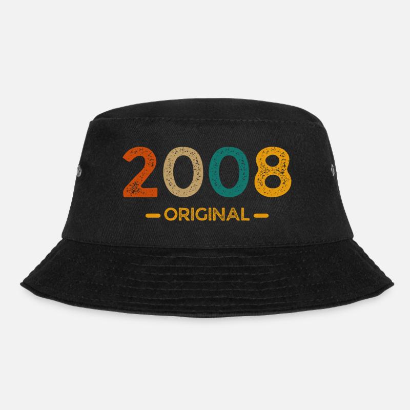 Original 2008 - Bucket Hat - Schwarz
