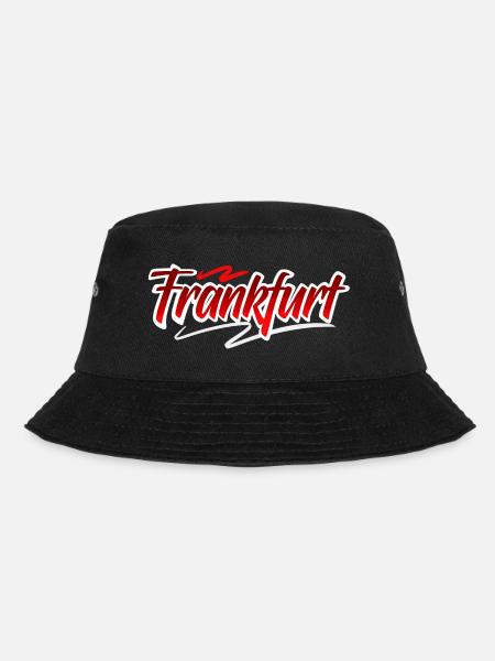 Frankfurt - Bucket Hat - Schwarz