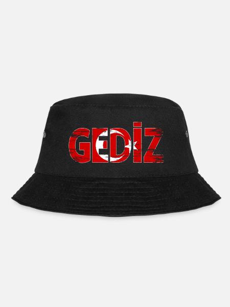 Gediz Türkei Kütahya used - Bucket Hat - Schwarz