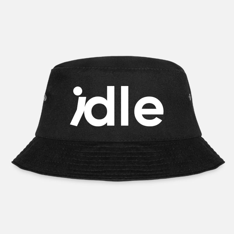 Idle - Bucket Hat - Schwarz