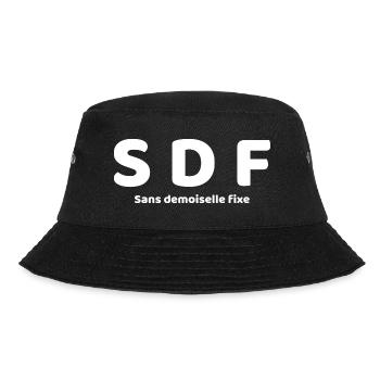 Without a fixed demoiselle - Bucket Hat - black - Front - Lela (165cm)