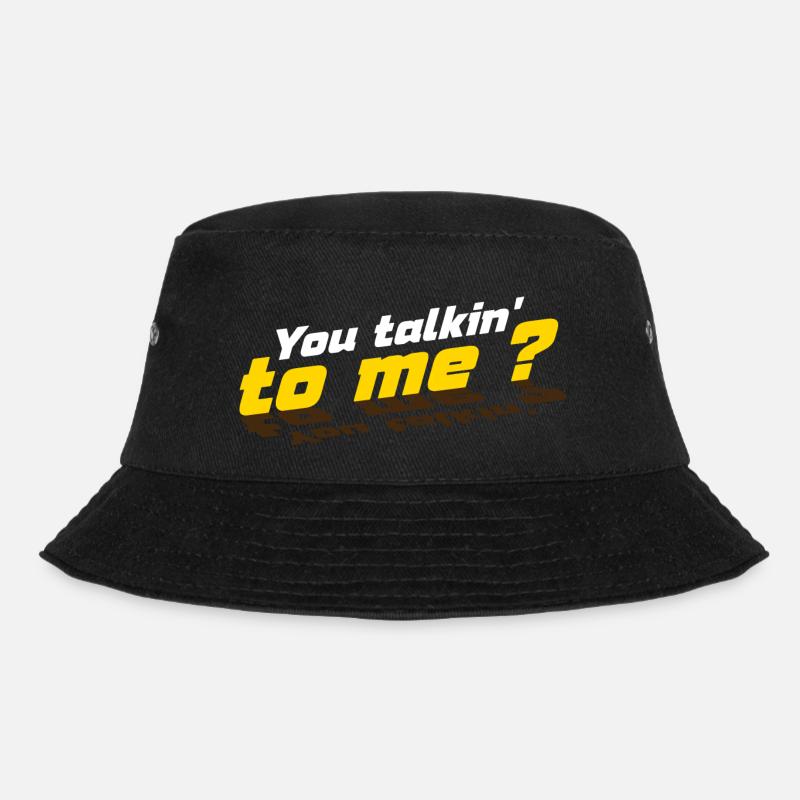 Du sprichst mit mir! - Bucket Hat - Schwarz
