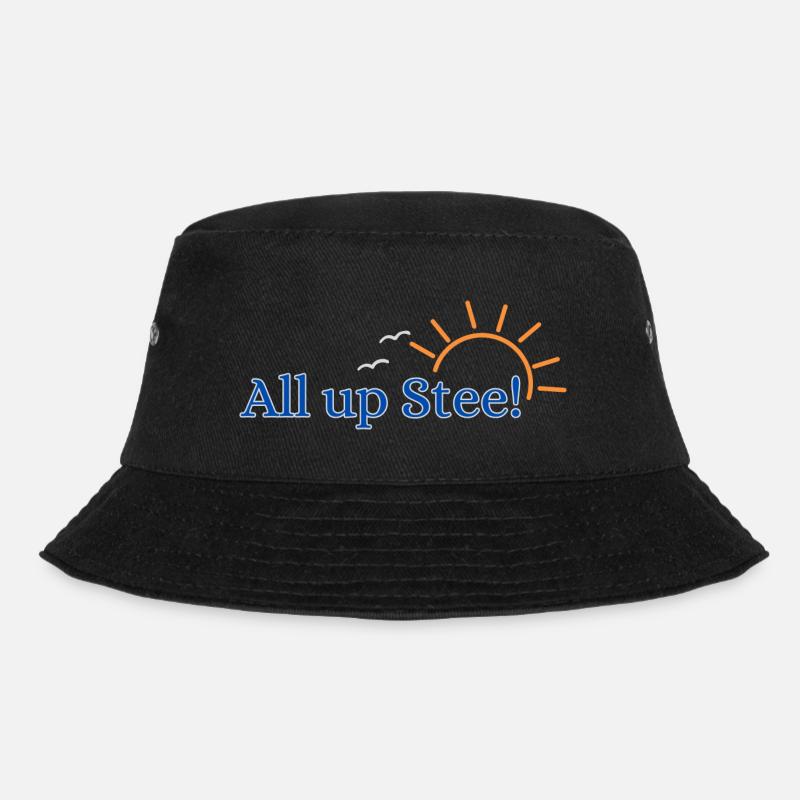 All up Stee! - Bucket Hat - Schwarz