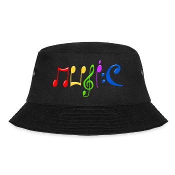 Music - Bucket Hat - Schwarz - Vorne - Lela (165cm)