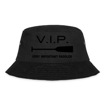 VIP Very Important Paddler Dragon Boat Canoe 1c - Bucket Hat - black - Front - Lela (165cm)
