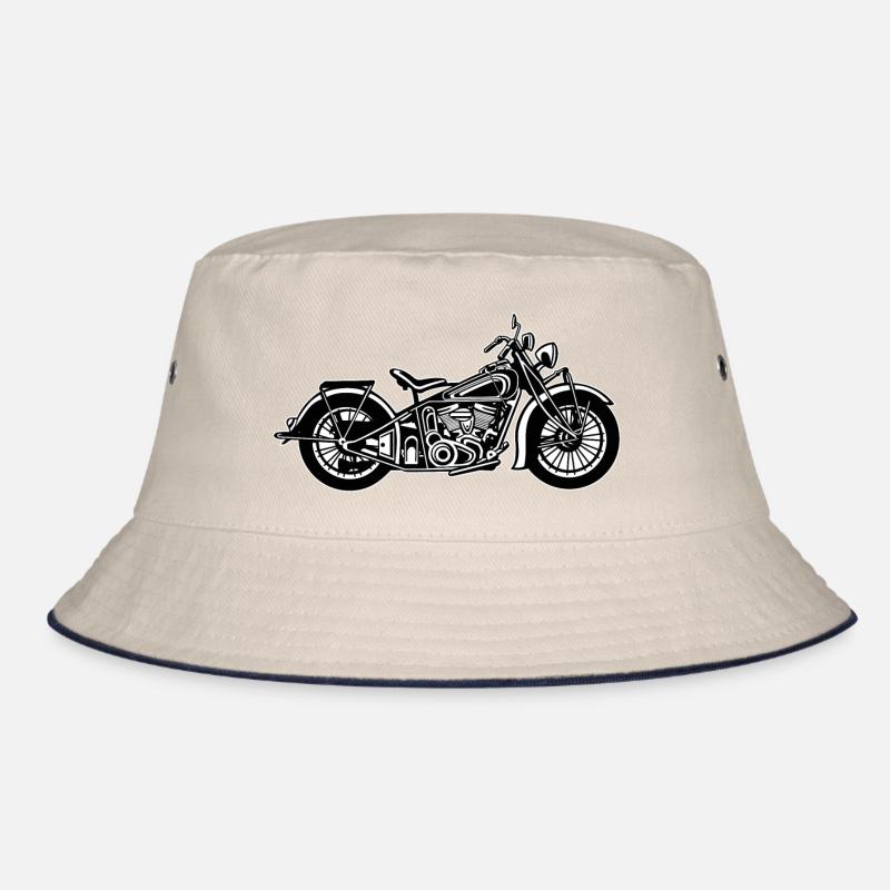 Chopper / moto bobber 03_schwarz blanc Bob