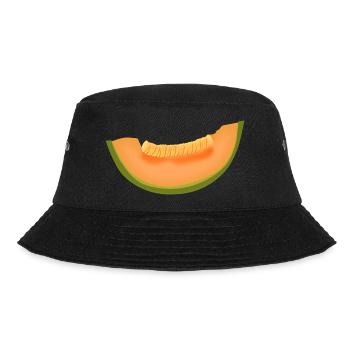 melon watermelon watermelon veggie gemues - Bucket Hat - black - Front - Lela (165cm)
