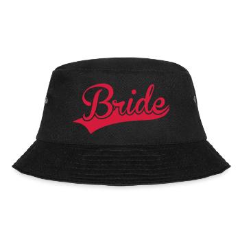 bride - Bucket Hat - Schwarz - Vorne - Lela (165cm)