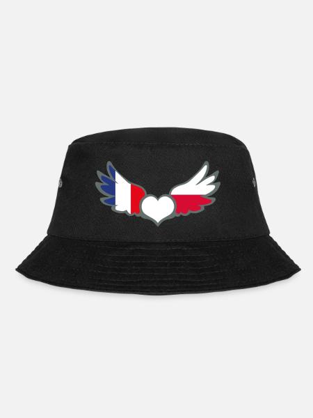 Drapeaux Français et polonais France Pologne II - Bob - noir