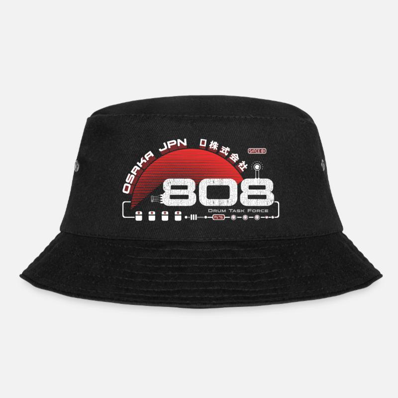 808 Osaka - Bucket Hat - Schwarz