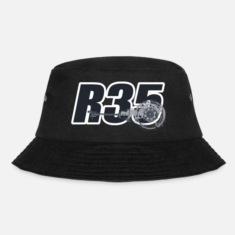 R35 - Bucket Hat - black
