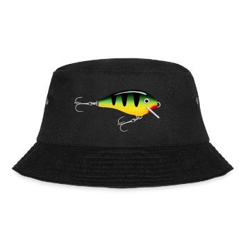Perch Lure - Bucket Hat - black - Front - Lela (165cm)