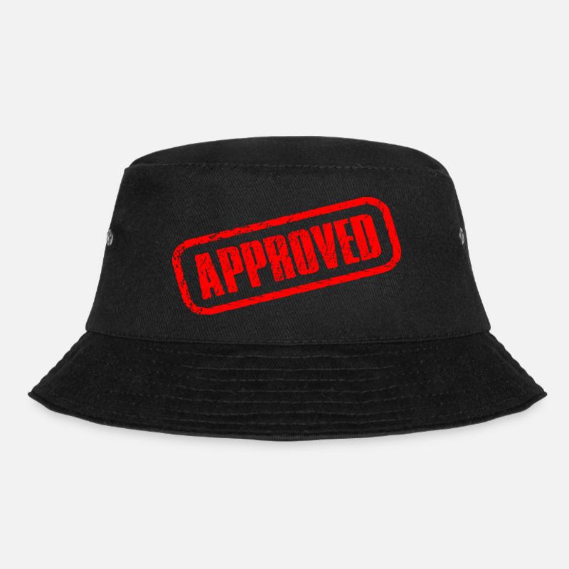 approved approuvé tampon - Bob - noir